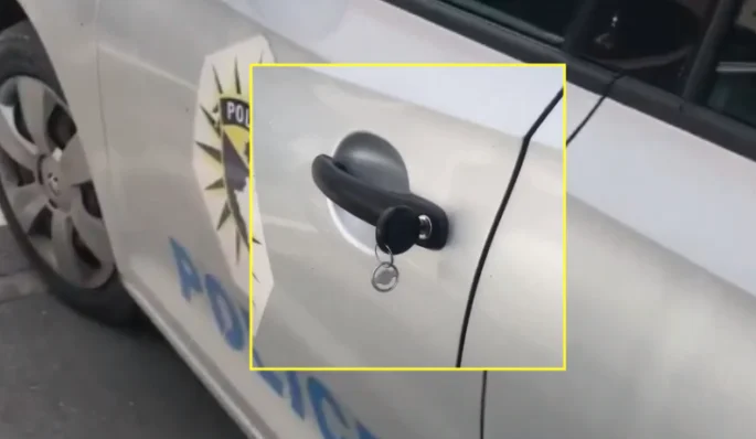 Kosovo Vaki: Polizei in Prizren vergessen den Schlüssel zum Auto