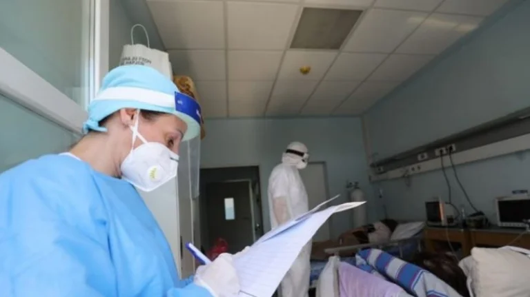 What is the situation with COVID-19 through Kosovo hospitals