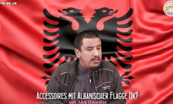 Serbian media writes about Arab hoja seeking to dump Albanian flag