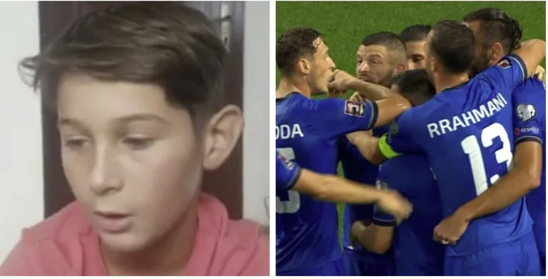 Presevo bebé sueños de jugar para Kosovo, promete que cuando crezca derrotarán a España y Serbia