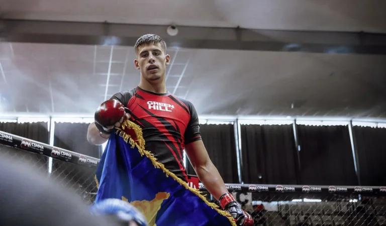 Il Kosovo punta la medaglia d'oro all'MMA, attraverso Arlind Berisha