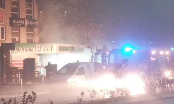 Police provide details of fire that engulfed one of Pristina's drugstores