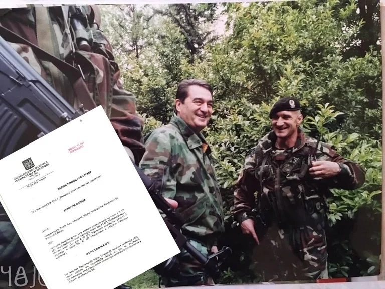 Yugoslav Armeechef Nebojsa Pavkovic hatte das Verschwinden des serbischen Kriegsarchivs (Dokument) bestellt