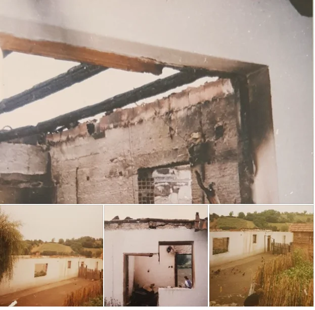 Archivio KLA: Avdullah Hoti apre il suo stock di casa bruciata