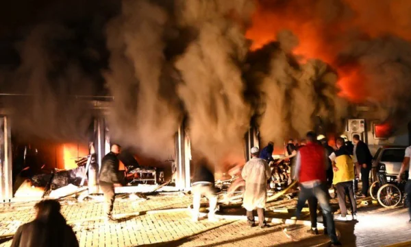 26 patients were inside the hospital at the time of the fire explosion