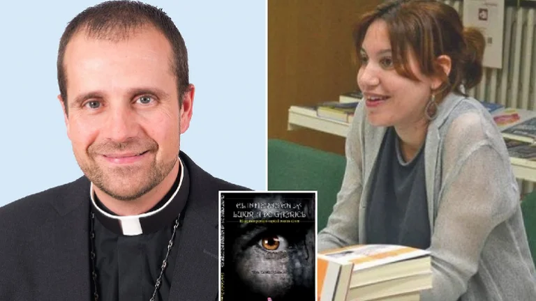 Der renommierte spanische Priester wird erinnert, mit dem Autor der satanischen erotischen Romane zu leben
