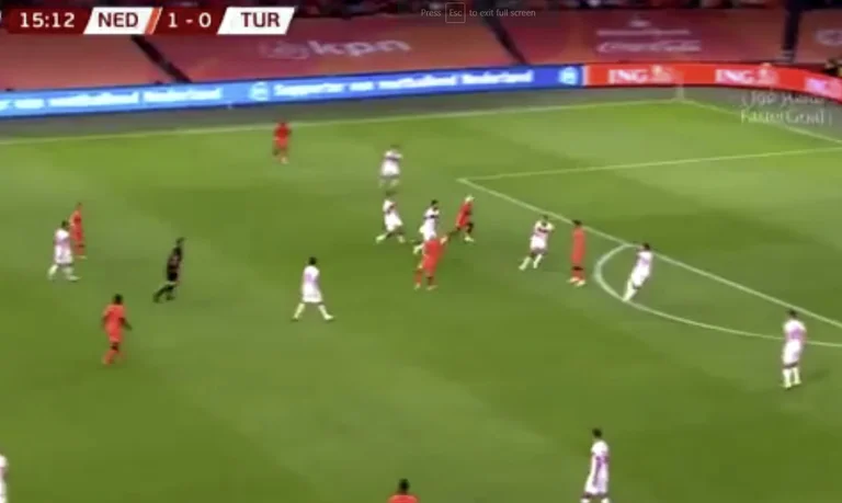 The Netherlands is doing great injustice to Turkey: The second goal is even more spectacular than the first, simply magic
