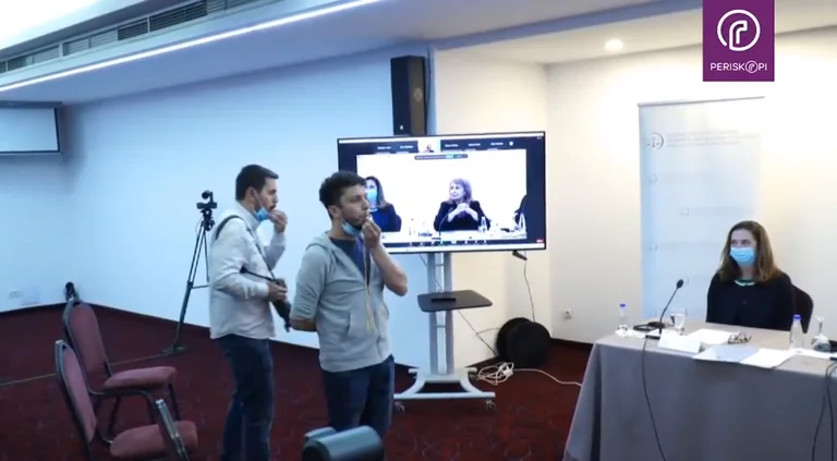 Aktivistët e PSD’së ia ndërprenë fjalimin kryetares së Gjykatës Speciale