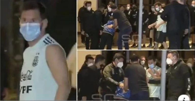 Lionel Messi tregoi klasin kur sigurimi ndali një fëmijë gjatë udhëtimit të Argjentinës