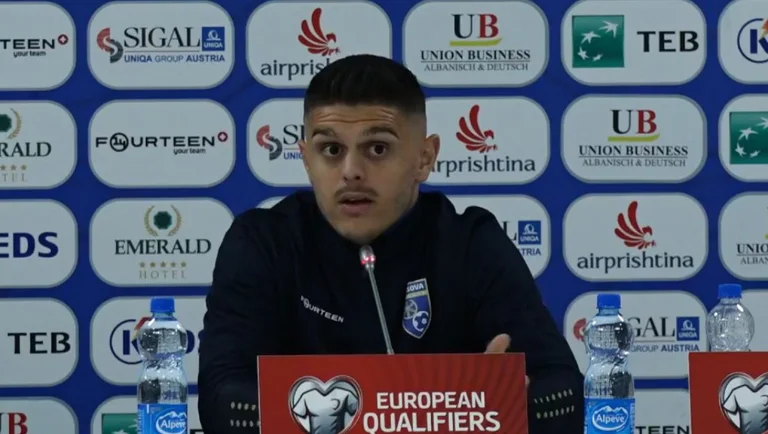 Rashica: Atmosfera në grup është shumë e mirë, nesër për rezultat pozitiv