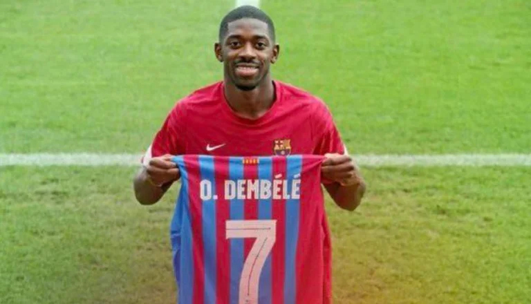 Barcelona ka një 7 të ri, Dembele pasues i numrit të Griezmann