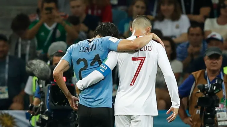 Ronaldo falenderon Cavanin, pasi ia ‘vodhi’ numrin 7