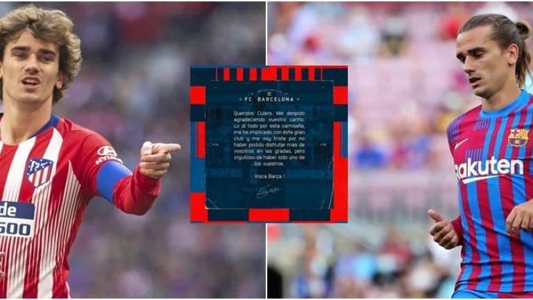 Griezmann mesazh për tifozët e Barcelonës pas rikthimit te Atletico Madridi