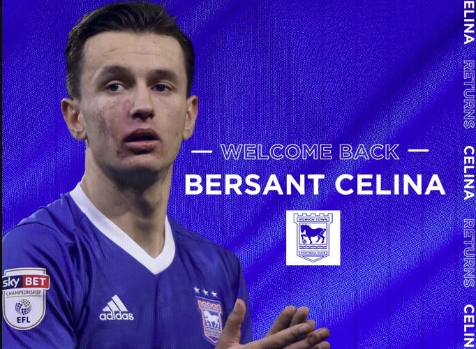 Zyrtare: Bersant Celina i bashkohet Ipswichit