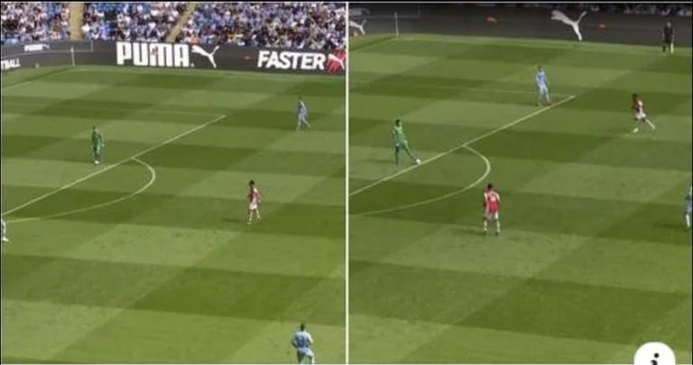 Horor: If you look at this Arsenal clip against Man City more than once, you can be reverberated.