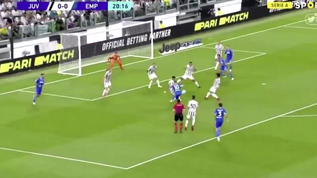 Empoly marque Juventus, le mauvais départ de la Vieille Dame.