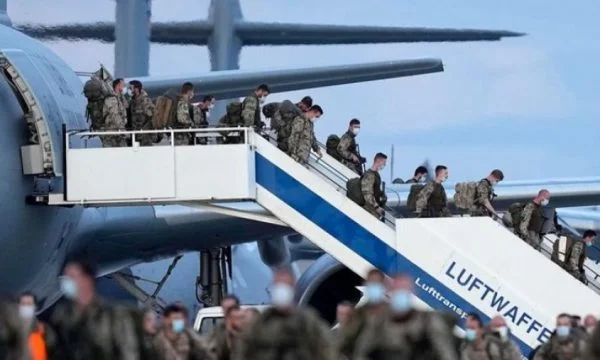 Deutsche Soldaten Rückkehr aus Kabul