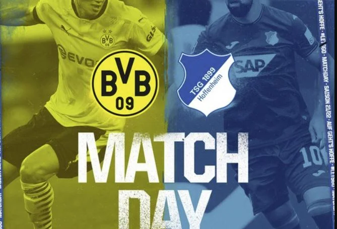 Offizielle Formationen: Dortmund Hoffenheim