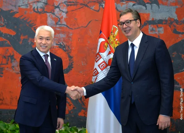 Vucinac violates Washington Agreement, thanks Kazakhstan for recognising Kosovo