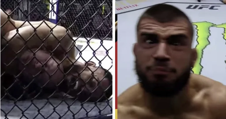 ‘Allahu Akbar’ – Ramiz Brahimaj i drejtohet Allahut pasi e lë pa ndjenja kundërshtarin me një kapje brutale në UFC