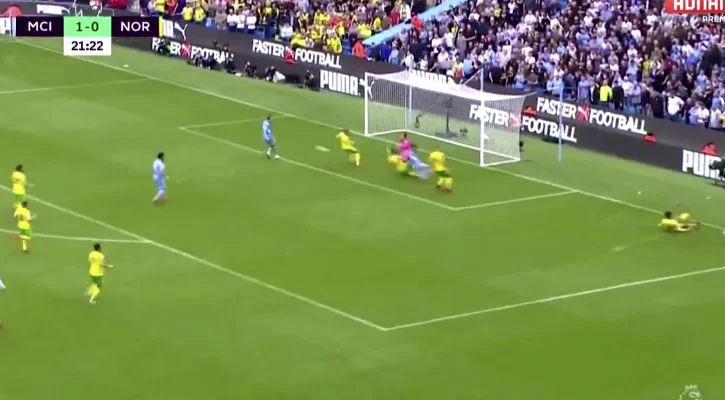 Grealish shënon golin e parë me fanellën e Man City – dyfishohet epërsia ndaj Norwich