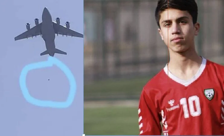 Personi që ra nga aeroplani ishte futbollisti 19 vjeçar i kombëtares së Afganistanit