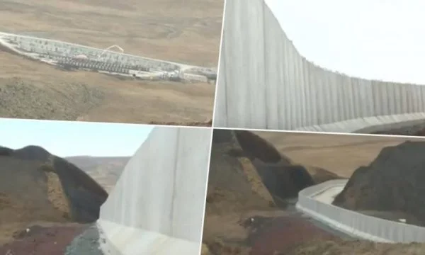 Ky është muri gjigant që ndërtoi Turqia për të parandaluar valën e emigrantëve nga Afganistani (FOTO)
