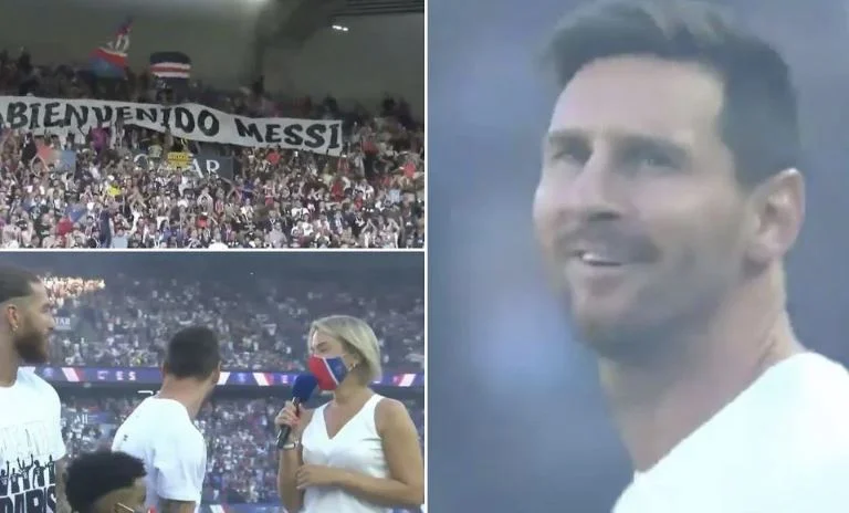 Fytyra e Messit tregon gjithçka – argjentinasi i mrekulluar nga pritja e tifozëve të PSG