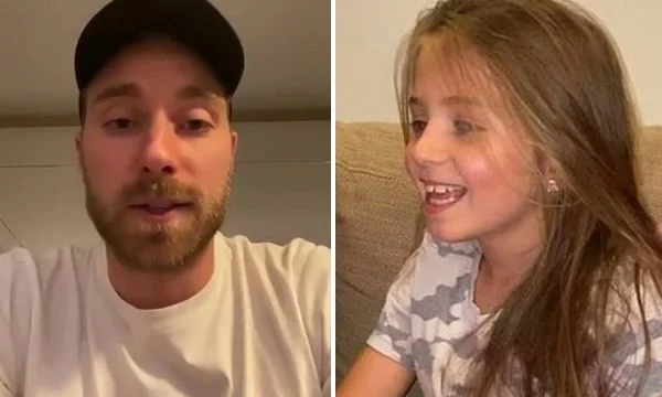 Mesazhi emocionues i Eriksen për vogëlushen që vuan nga problemet në zemër