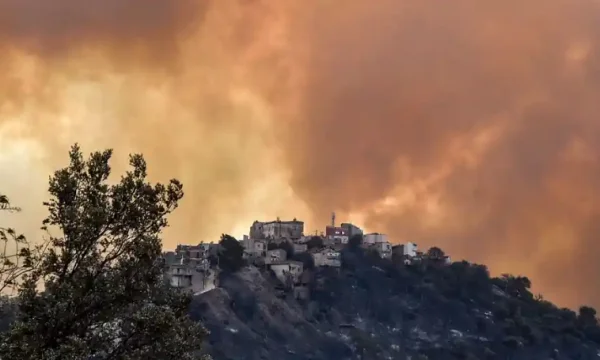 Più di 40 morti da incendi in Algeria, per lo più soldati