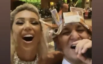 La chanteuse albanaise paie à un mariage