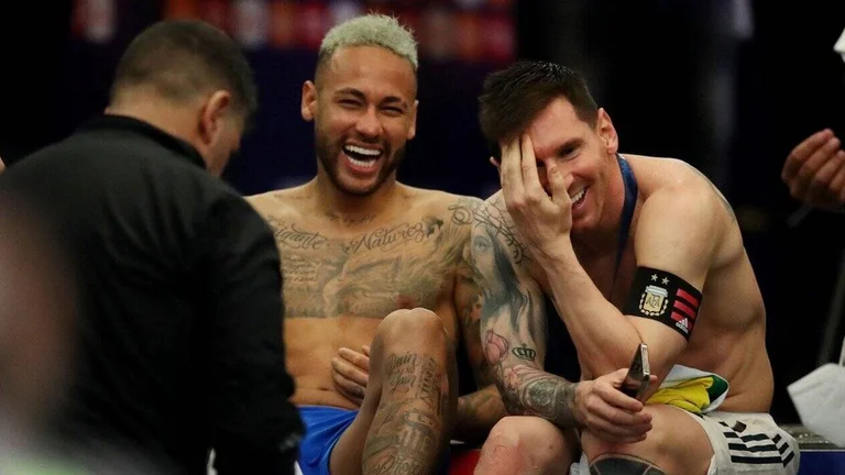 Neymar poston foton me Messin: Përsëri së bashku
