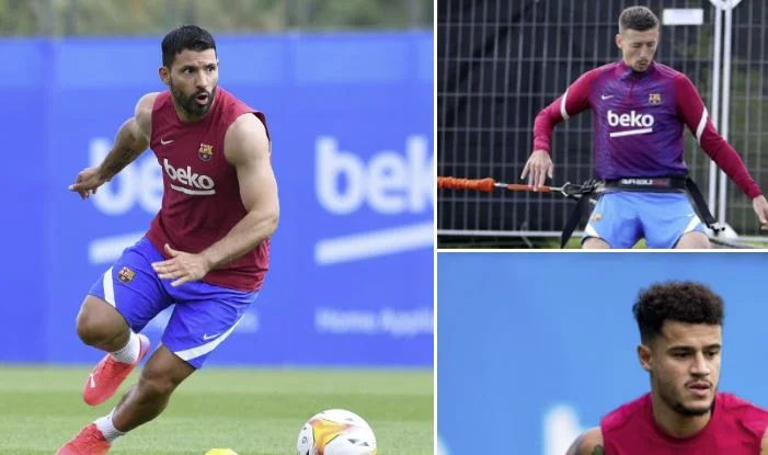 Zyrtare: Aguero dhe Lenglet të lënduar