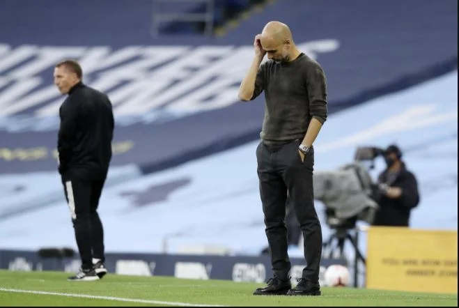 Offizielle Formationen: Leicester City é Manchester City