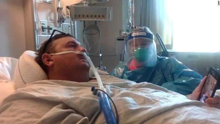 Il padre inesplorato che combatte il coronavirus ha un messaggio senza cuore sul matrimonio di una ragazza nel caso in cui muoia