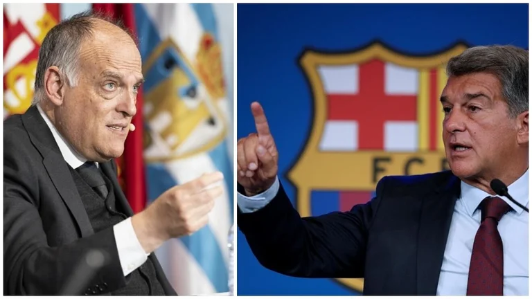 Tebas jette de l'essence dans le feu, implique Florentino Perez comme la raison d'enlever Mess de Barcelone