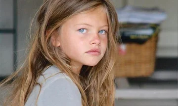 Elle a été nommée la plus belle fille du monde quand elle avait dix ans, donc le modèle ressemble en fait à