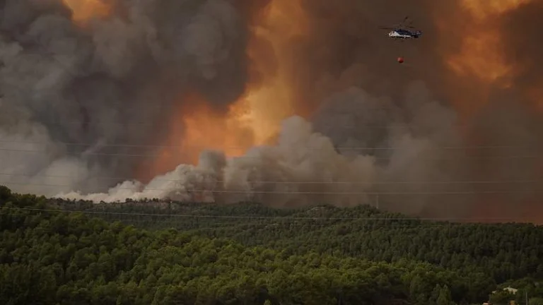 Situazioni Allarmate dal fuoco in Albania
