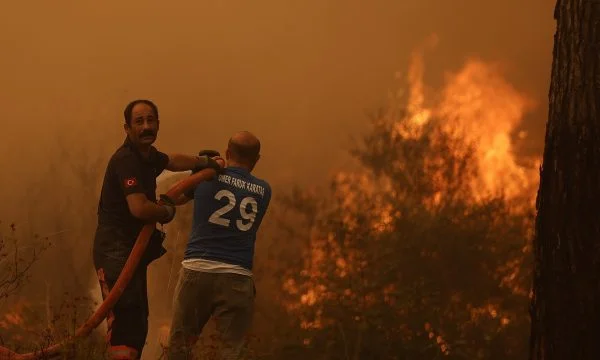 Türkei hat weiterhin eine Temperatur von 50 Grad
