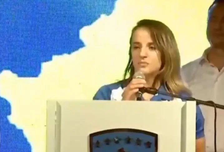 Distria Krasniqi: Me alegro de haber traído una medalla de oro a Kosovo
