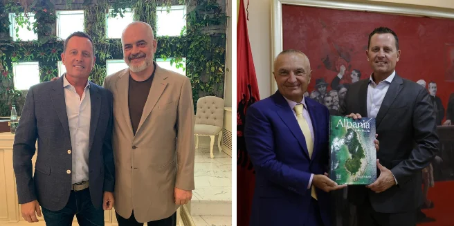 Green se hospeda en Albania: Se espera por Rama y Meta
