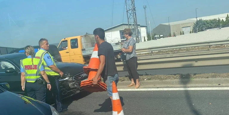Le véhicule en exil provoque un incident à Slatine, embouteillage