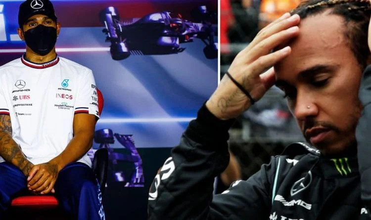 Erschöpft und verwirrt nach dem Rennen, sagt Hamilton, er kämpft seit einem Jahr gegen Avid-19.