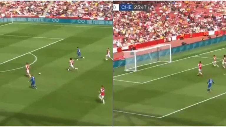 Le but que Kai Haverstz vient de marquer contre Arsenal en amical ne devrait pas être perdu