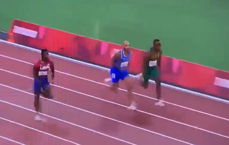 Close the race in 100 meters of spring: The moment the Italian wins gold after the electrifying run