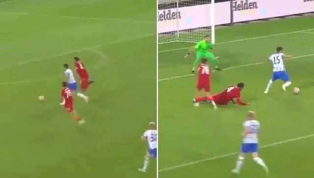 El primer partido de Van Dijk después de 285 días no fue según el plan, los holandeses estaban avergonzados.