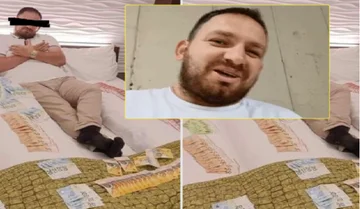 Habla el exilio que se vio rodeado de cama con dinero: Eran cinco mil y algo.