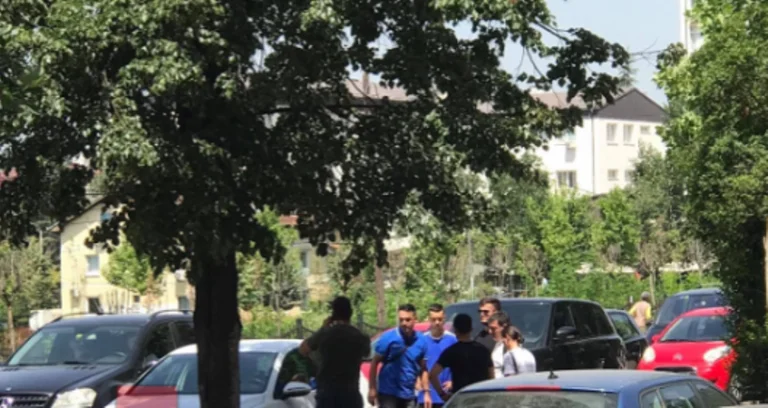 Pristina: L'esilio è riferito di aver colpito un piede nella zebra