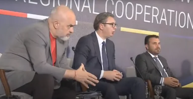 Dies sind drei Abkommen, die zwischen Rama, Zaev und Vuciqi unterzeichnet wurden