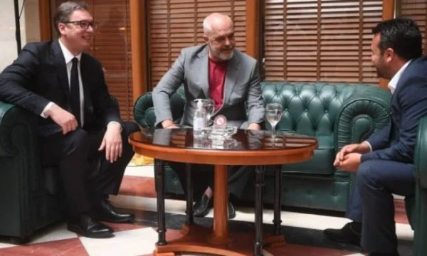 Vuciq publishes photos with Eddie Rama and Zoran Zaev: This is a big step.